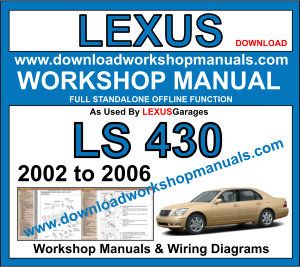 Lexus LS 430 Service Repair Workshop Manual